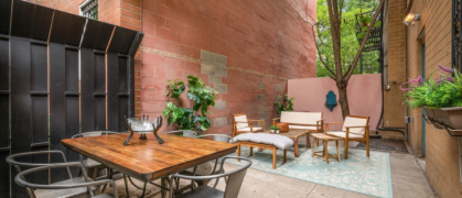 two-bedroom condo in the East Village with private outdoor space